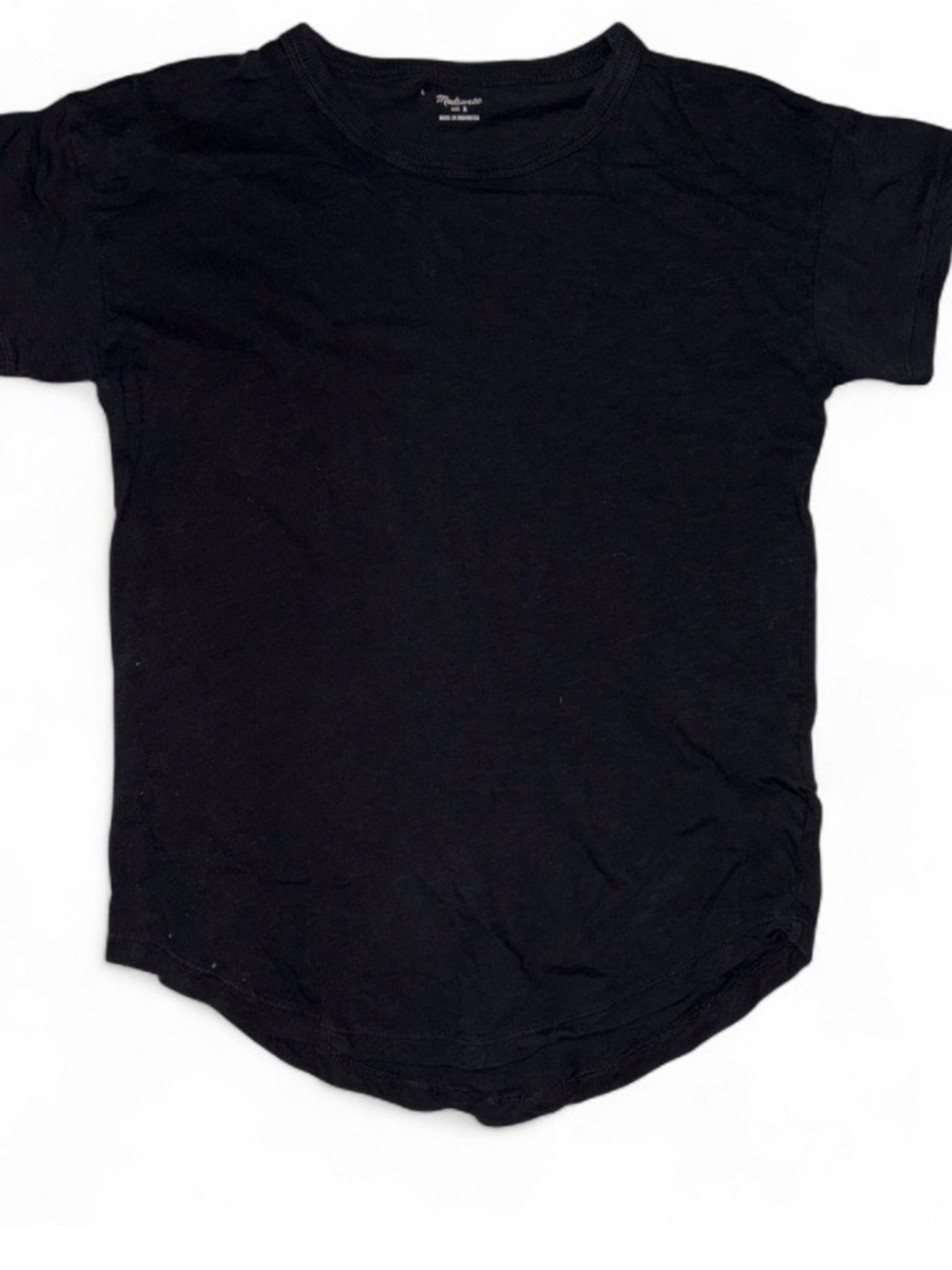 Madewell Black Short Sleeve Crew Tee